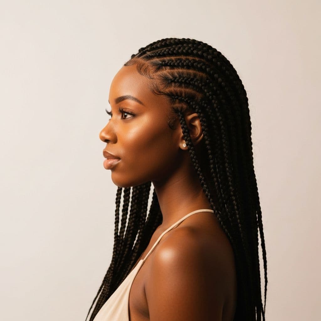 Box Braids no portfólio de Fernanda Talavera