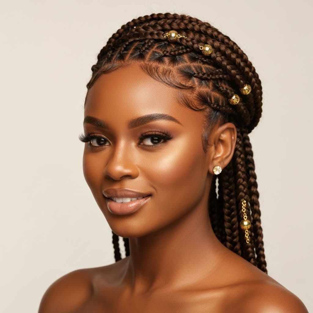 Fulani Braids no portfólio de Fernanda Talavera